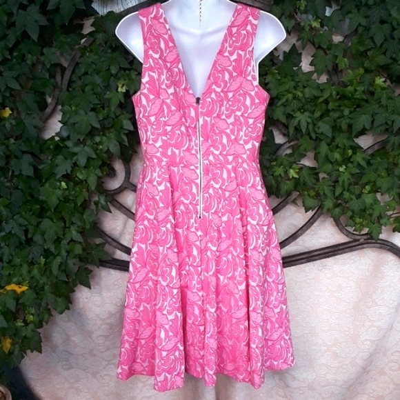 BEAUTIFUL ANTHRO MAUVE DRESS - Picture 5 of 6